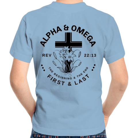 Chirstian-Kids T-Shirt-Alpha And Omega-Studio Salt & Light