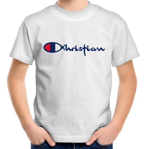 Chirstian-Kids T-Shirt-Christian (Champion Parody)-Studio Salt & Light