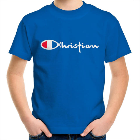 Chirstian-Kids T-Shirt-Christian (Champion Parody)-Studio Salt & Light