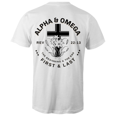 Chirstian-Men's T-Shirt-Alpha And Omega-Studio Salt & Light