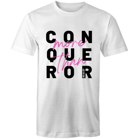 Chirstian-Men's T-Shirt-More Than Conquerors-Studio Salt & Light