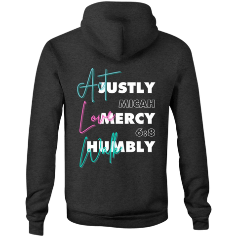 Chirstian-Unisex Hoodie-Act Justly Love Mercy Walk Humbly-Studio Salt & Light