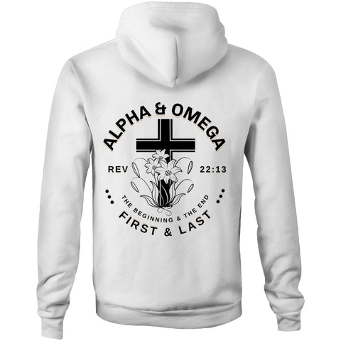 Chirstian-Unisex Hoodie-Alpha And Omega-Studio Salt & Light