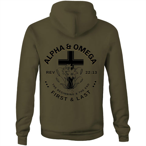Chirstian-Unisex Hoodie-Alpha And Omega-Studio Salt & Light