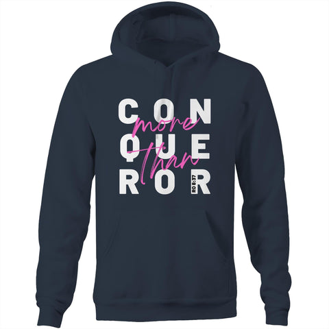 Chirstian-Unisex Hoodie-More Than Conquerors-Studio Salt & Light