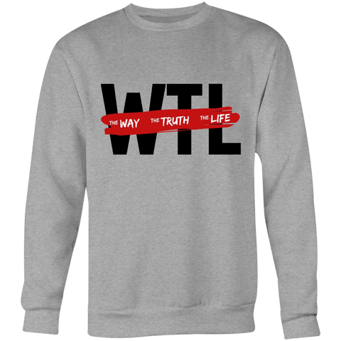 Chirstian-Unisex Sweatshirt-The Way The Truth The Life (V2)-Studio Salt & Light