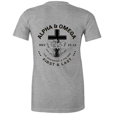 Chirstian-Women's T-Shirt-Alpha And Omega-Studio Salt & Light
