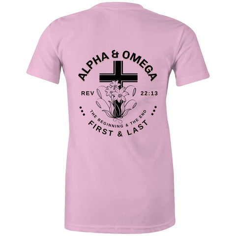 Chirstian-Women's T-Shirt-Alpha And Omega-Studio Salt & Light