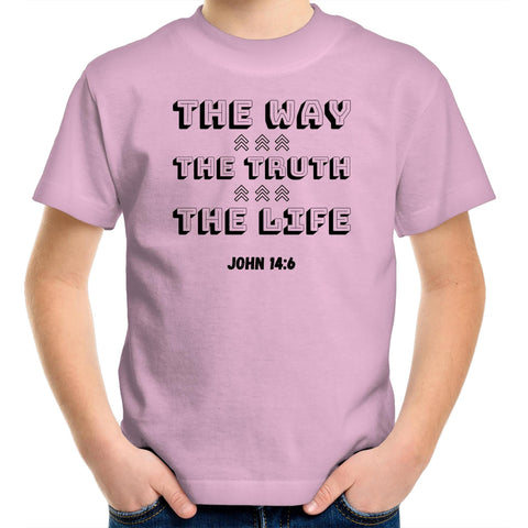 Chirstian-Kids T-Shirt-The Way The Truth The Life-Studio Salt & Light