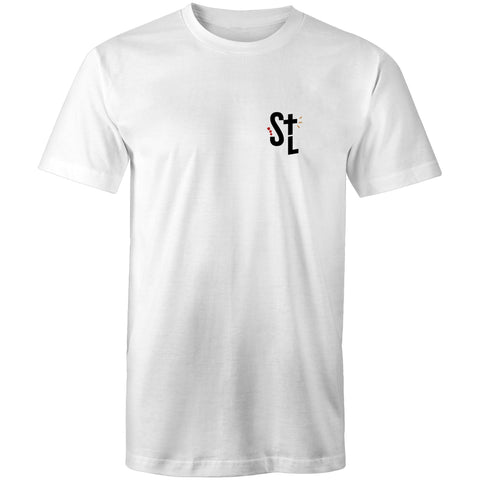Chirstian-Men's T-Shirt-Where Your Treasure Is-Studio Salt & Light