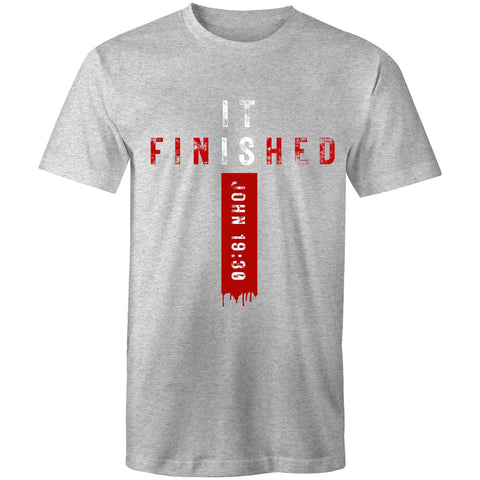Chirstian-Men's T-Shirt-It Is Finished-Studio Salt & Light