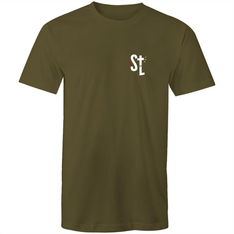 Chirstian-Men's T-Shirt-Where Your Treasure Is-Studio Salt & Light