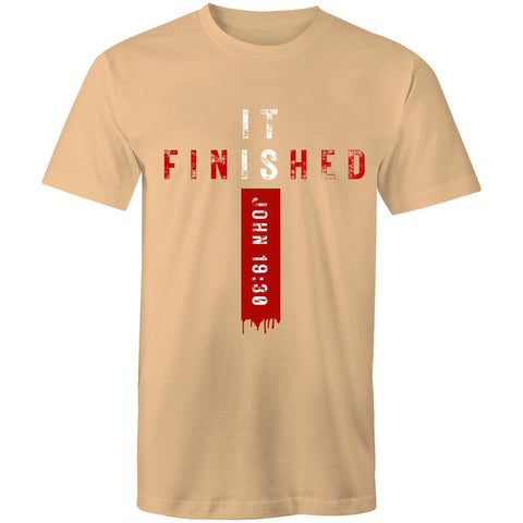 Chirstian-Men's T-Shirt-It Is Finished-Studio Salt & Light