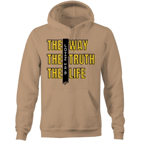 Chirstian-Unisex Hoodie-The Way The Truth The Life (V3)-Studio Salt & Light