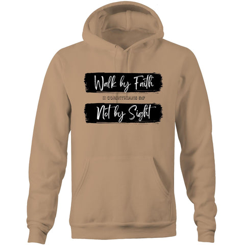 Chirstian-Unisex Hoodie-Walk by Faith Not by Sight-Studio Salt & Light