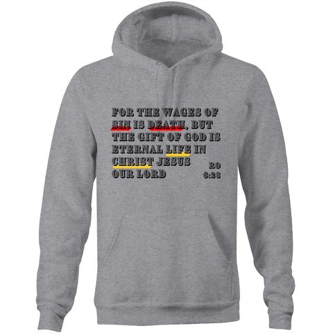 Chirstian-Unisex Hoodie-Wages of Sin-Studio Salt & Light