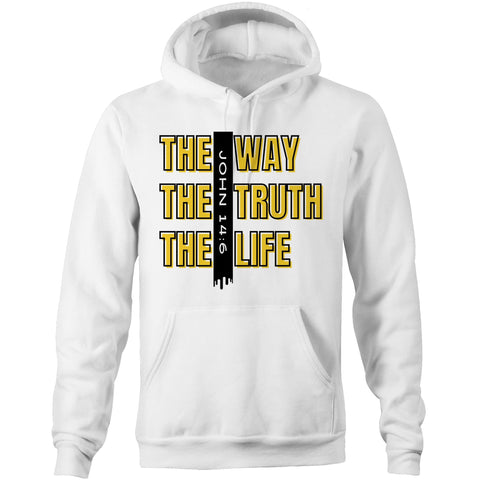 Chirstian-Unisex Hoodie-The Way The Truth The Life (V3)-Studio Salt & Light
