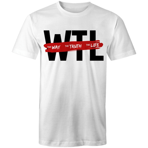 Chirstian-Men's T-Shirt-The Way The Truth The Life (V2)-Studio Salt & Light