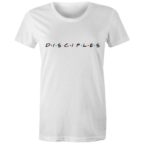 Chirstian-Women's T-Shirt-Disciples (Friends Parody)-Studio Salt & Light