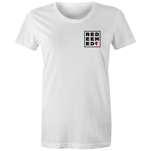 Chirstian-Women's T-Shirt-Redeemed (V2)-Studio Salt & Light