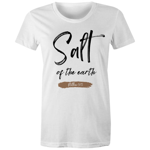 Chirstian-Women's T-Shirt-Salt of The Earth-Studio Salt & Light