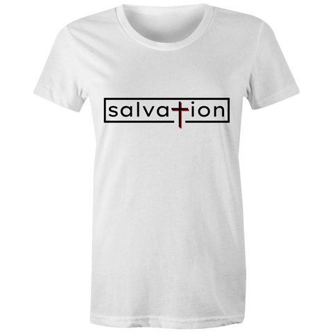 Chirstian-Women's T-Shirt-Salvation (V2)-Studio Salt & Light