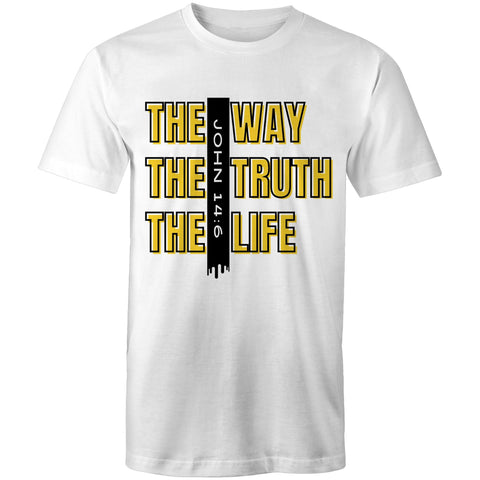 Chirstian-Men's T-Shirt-The Way The Truth The Life (V3)-Studio Salt & Light