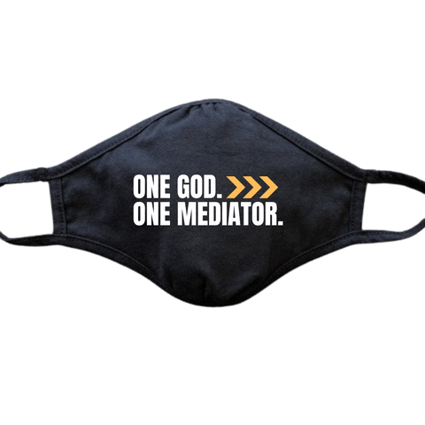 Chirstian-Adult Face Mask-One God One Mediator-Studio Salt & Light