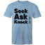 Chirstian-Men's T-Shirt-Ask Seek Knock (V3)-Studio Salt & Light