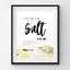 Chirstian-Wall Art Poster-Salt and Light (Mt 5:13-16)-Studio Salt & Light