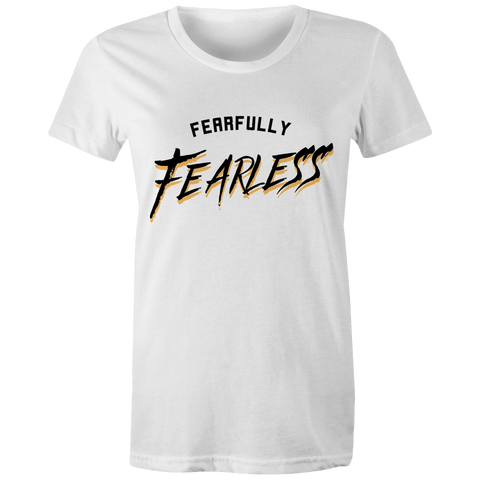 Chirstian-Women's T-Shirt-Fearfully Fearless-Studio Salt & Light